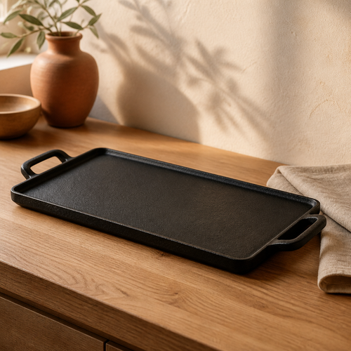ALDER cast iron griddle