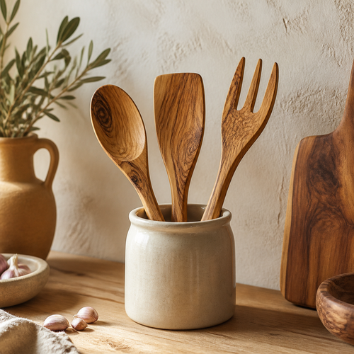 ALDER olive wood utensils